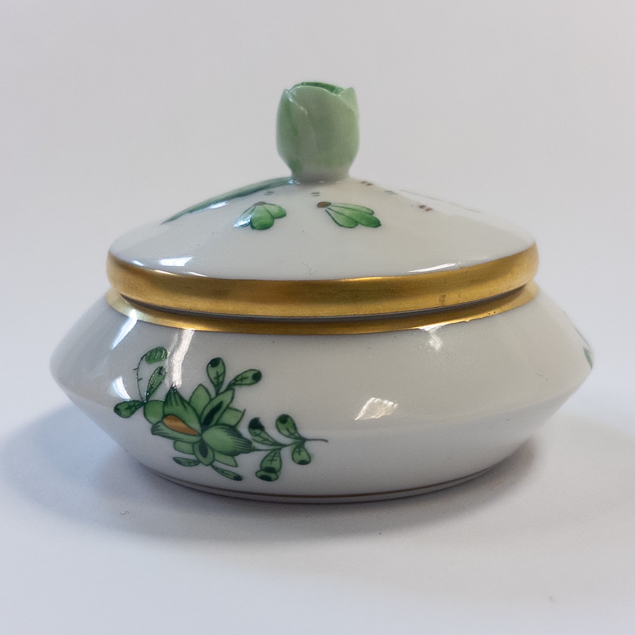 Herend Chinese Bouquet Small Lidded Box