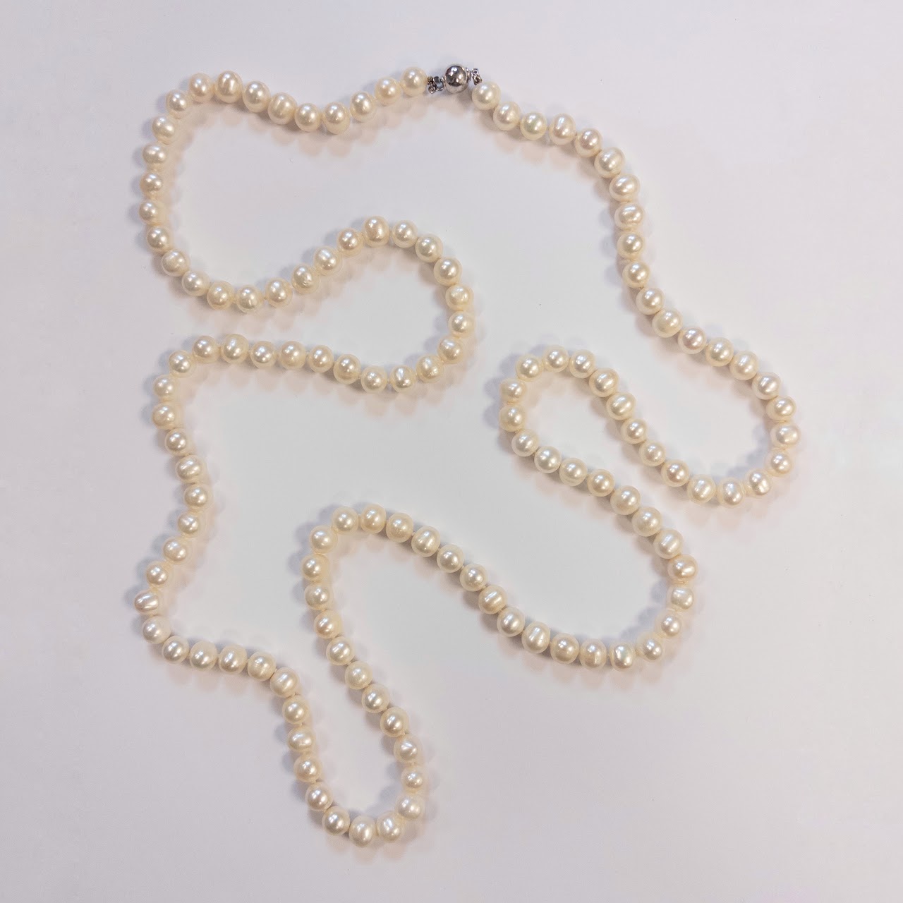 Pearl 42" Strand Necklace