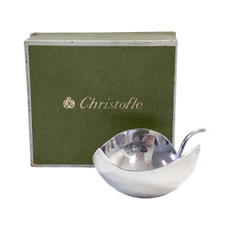 Christofle Silver Plated Leaf Bowl