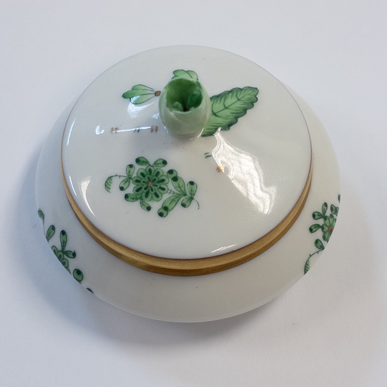 Herend Chinese Bouquet Small Lidded Box