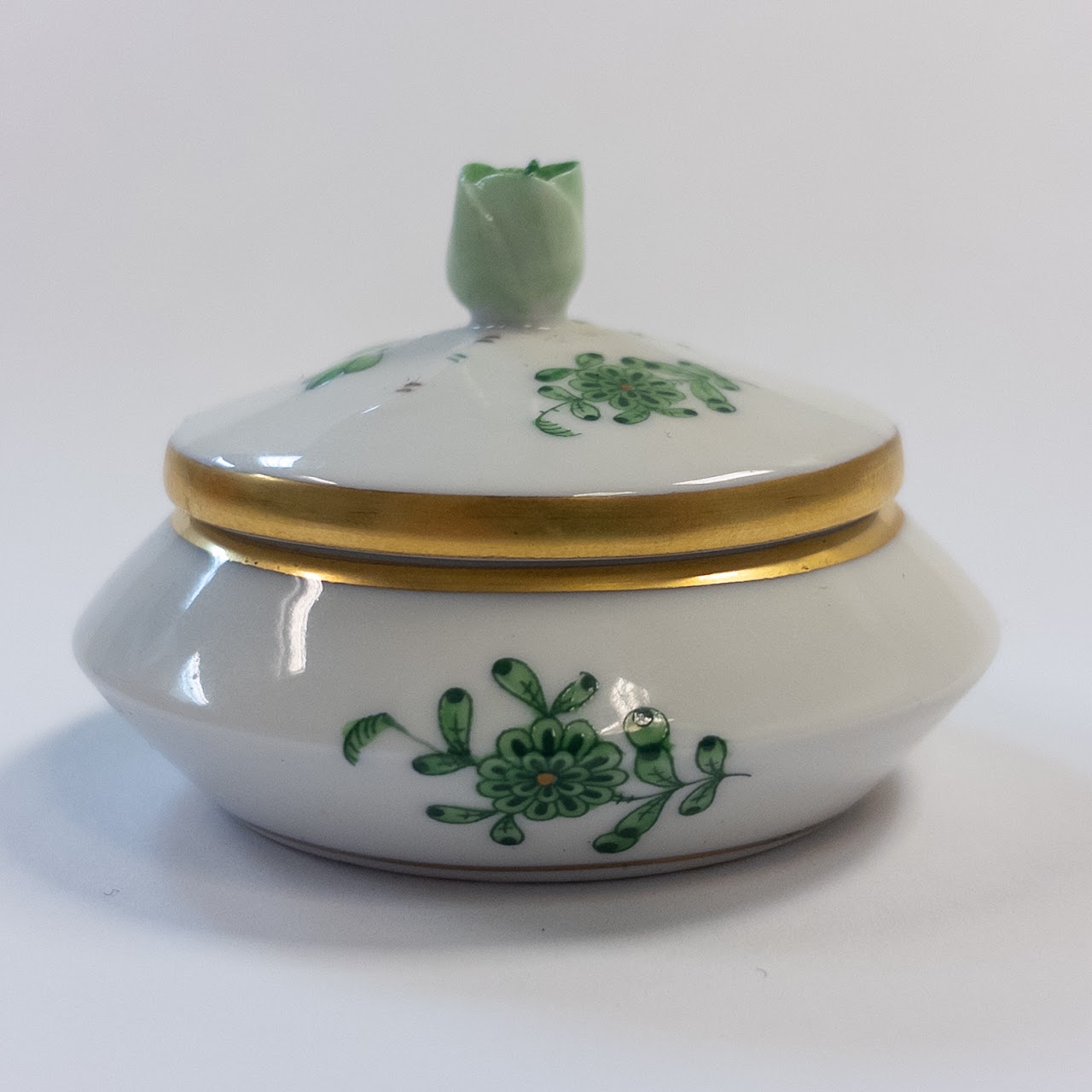 Herend Chinese Bouquet Small Lidded Box