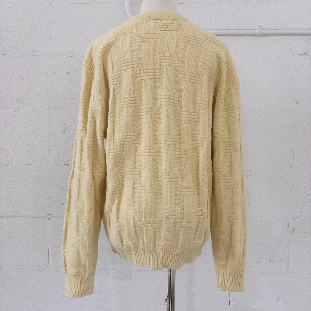 Dior Vintage Woven Pattern Sweater