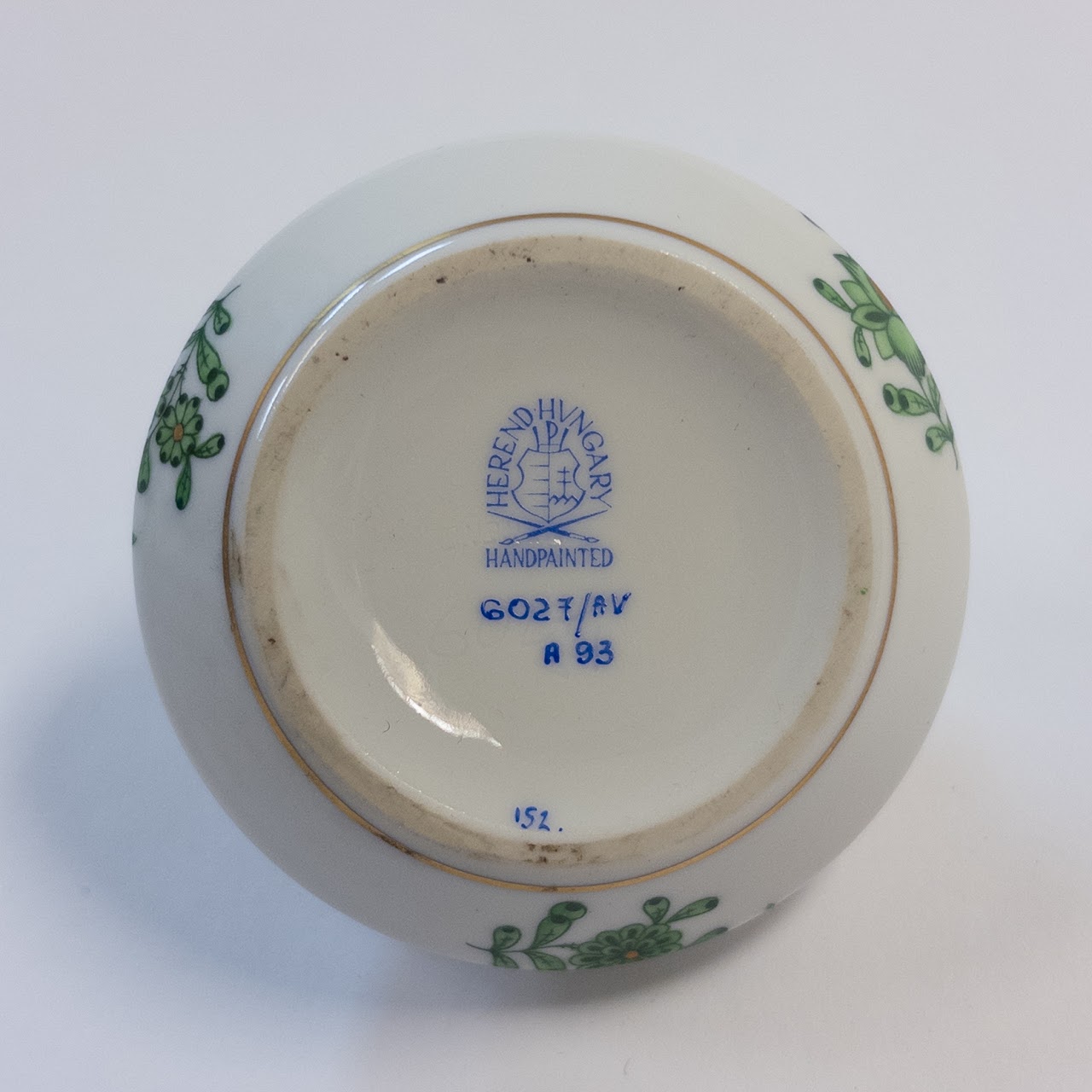 Herend Chinese Bouquet Small Lidded Box