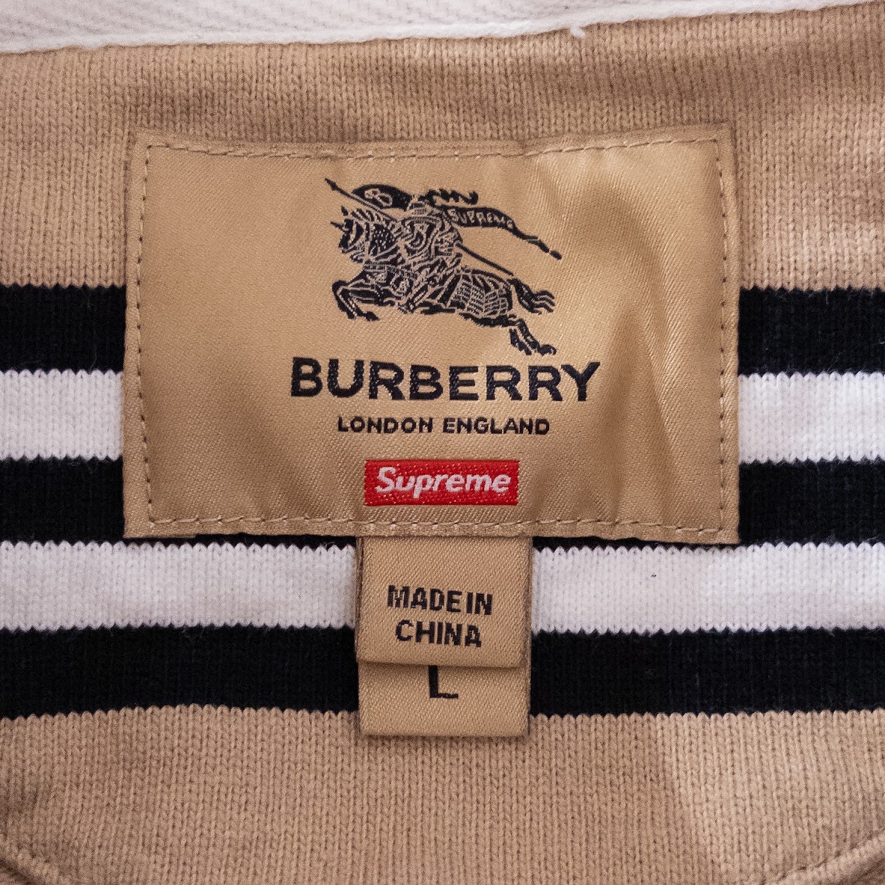 Burberry x Supreme Rugby Shirt