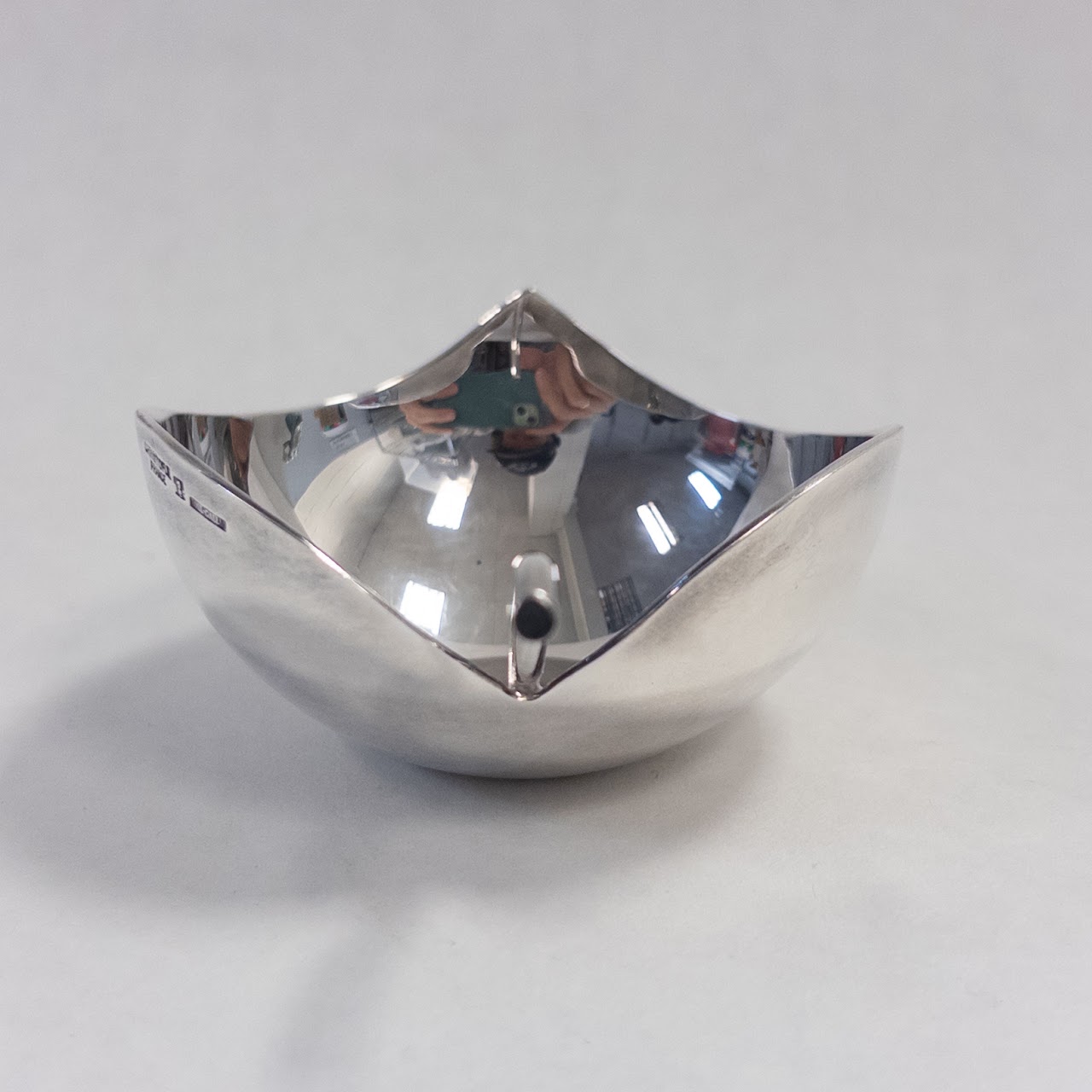 Christofle Silver Plated Leaf Bowl