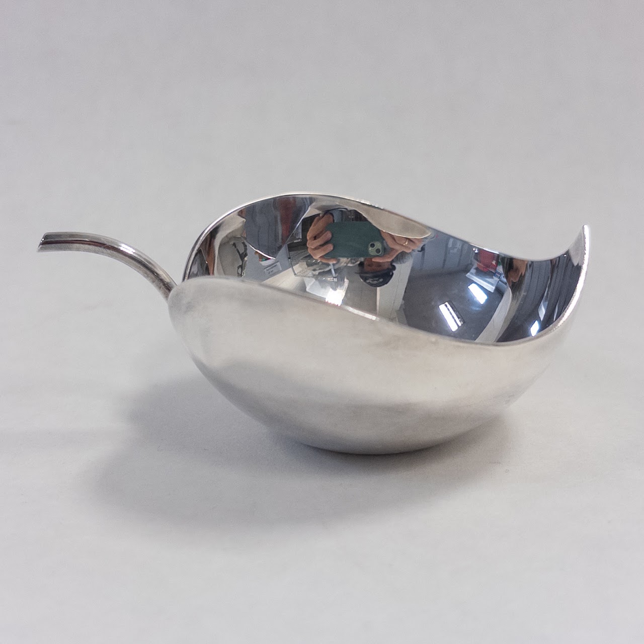 Christofle Silver Plated Leaf Bowl