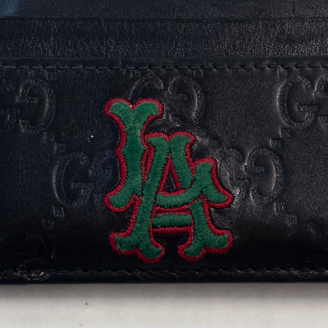 Gucci x M.L.B. LA Dodgers Card Wallet