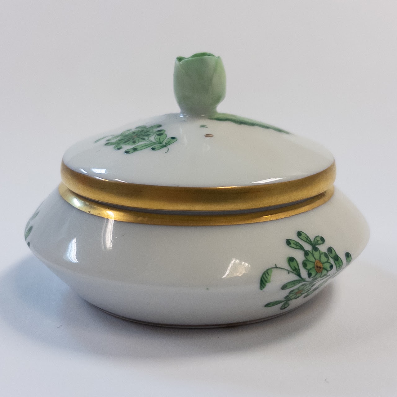 Herend Chinese Bouquet Small Lidded Box