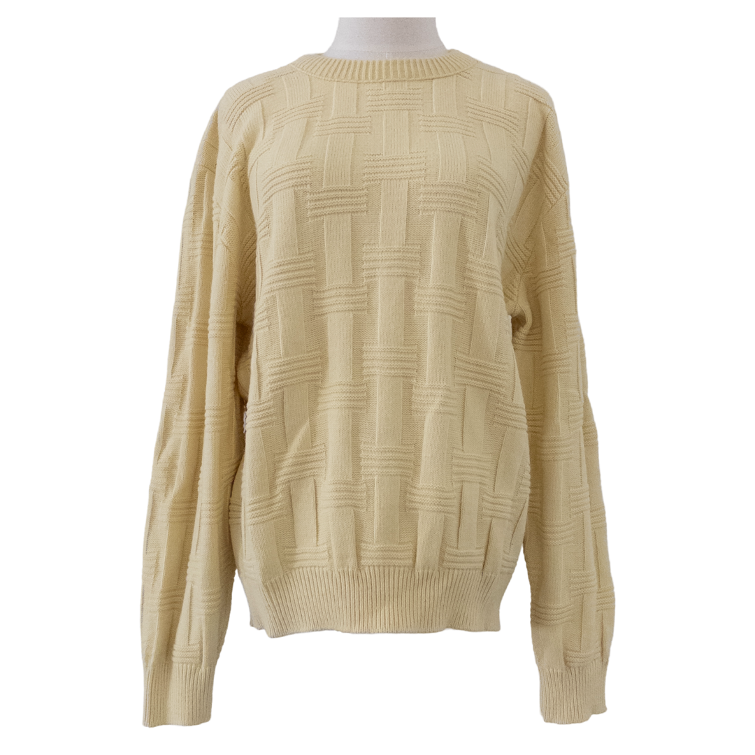 Dior Vintage Woven Pattern Sweater