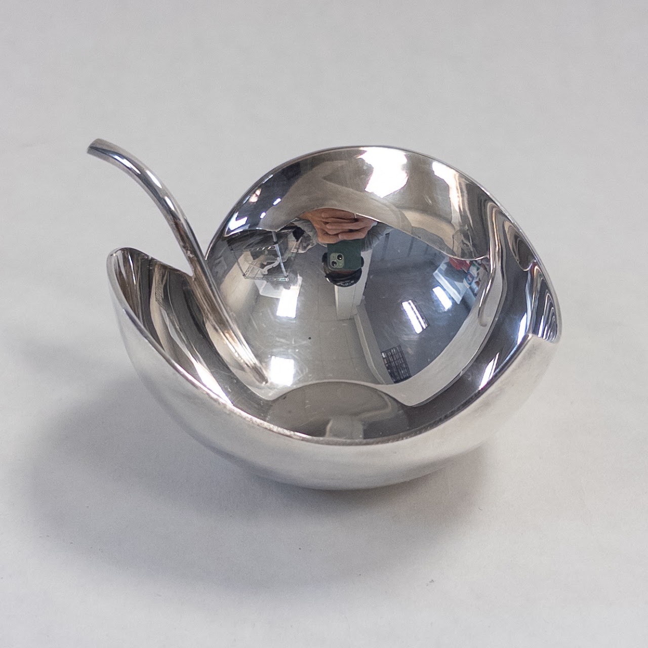 Christofle Silver Plated Leaf Bowl