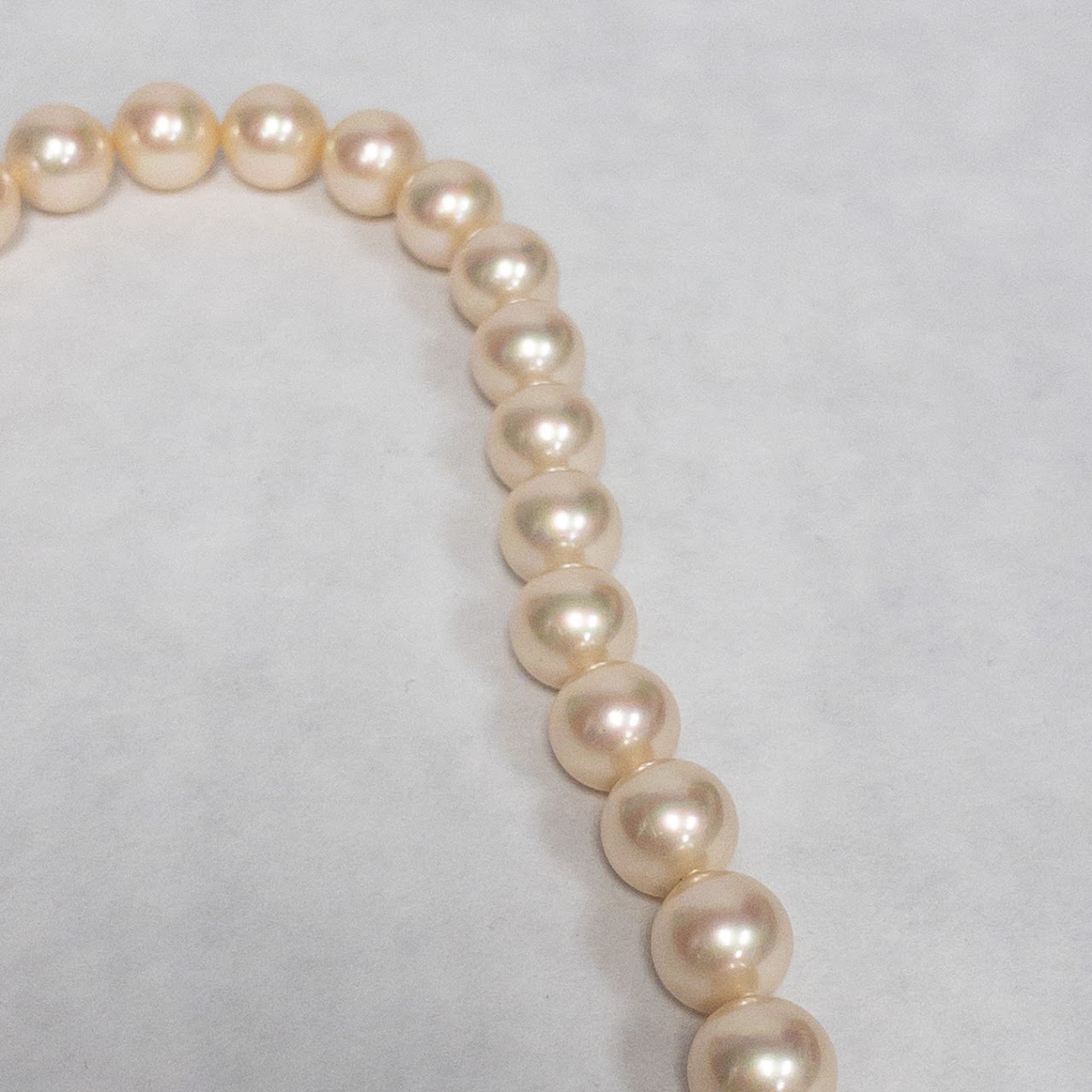 Majorica Pearl and Vermeil Strand