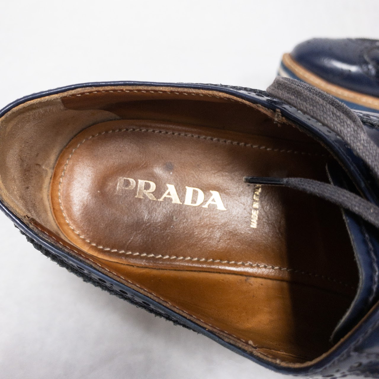 Prada Platform Brogues