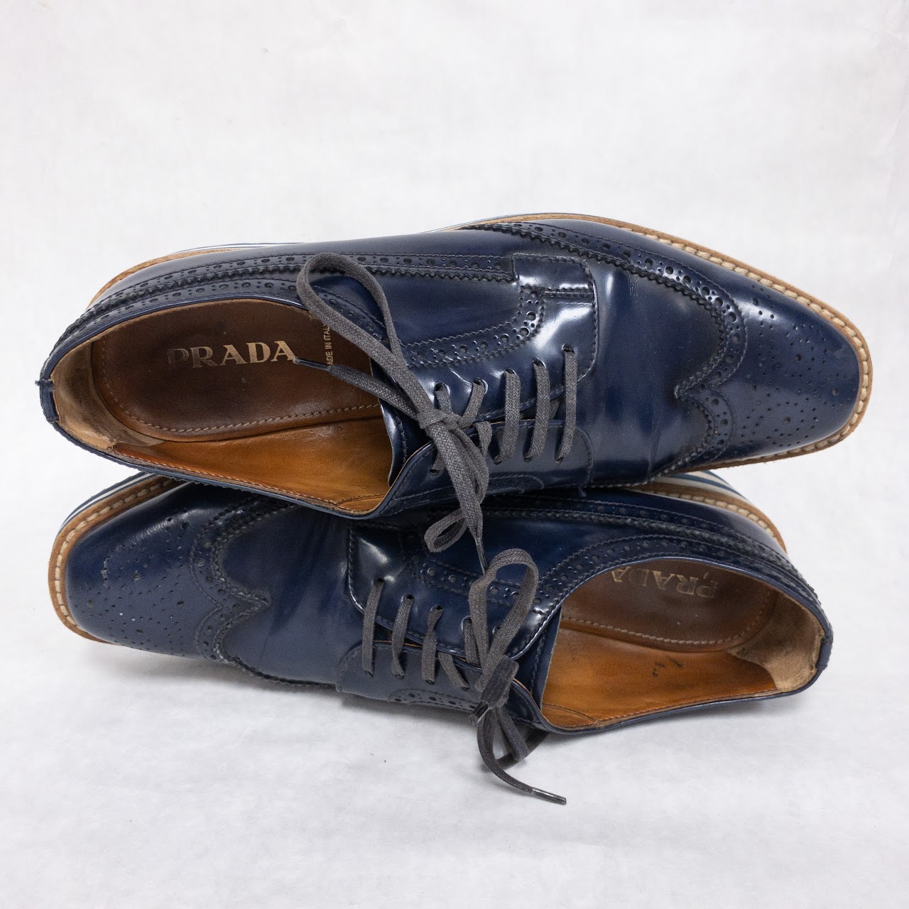 Prada Platform Brogues