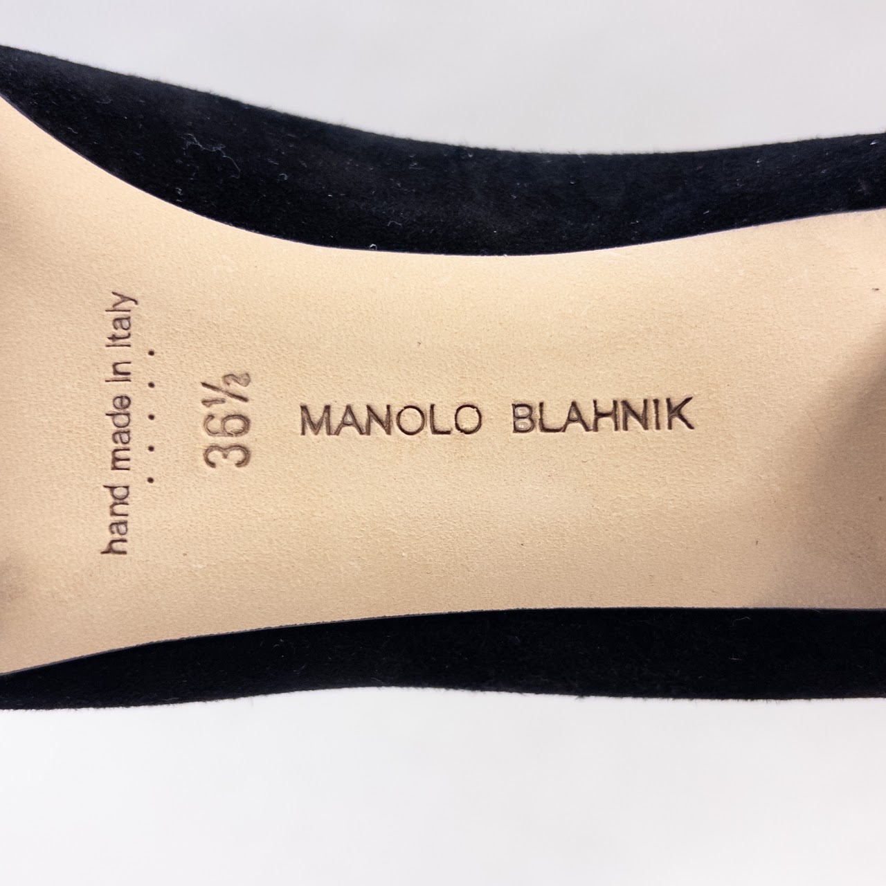 Manolo Blahnik Okkatopla Block Heel Pumps