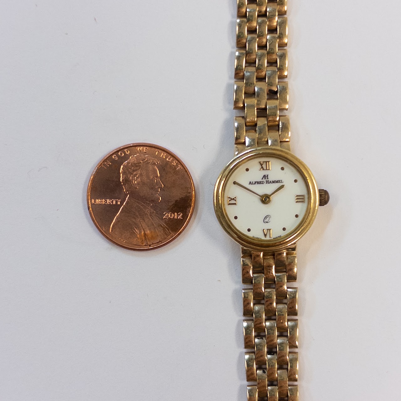 14K Gold Alfred Hammel Wristwatch