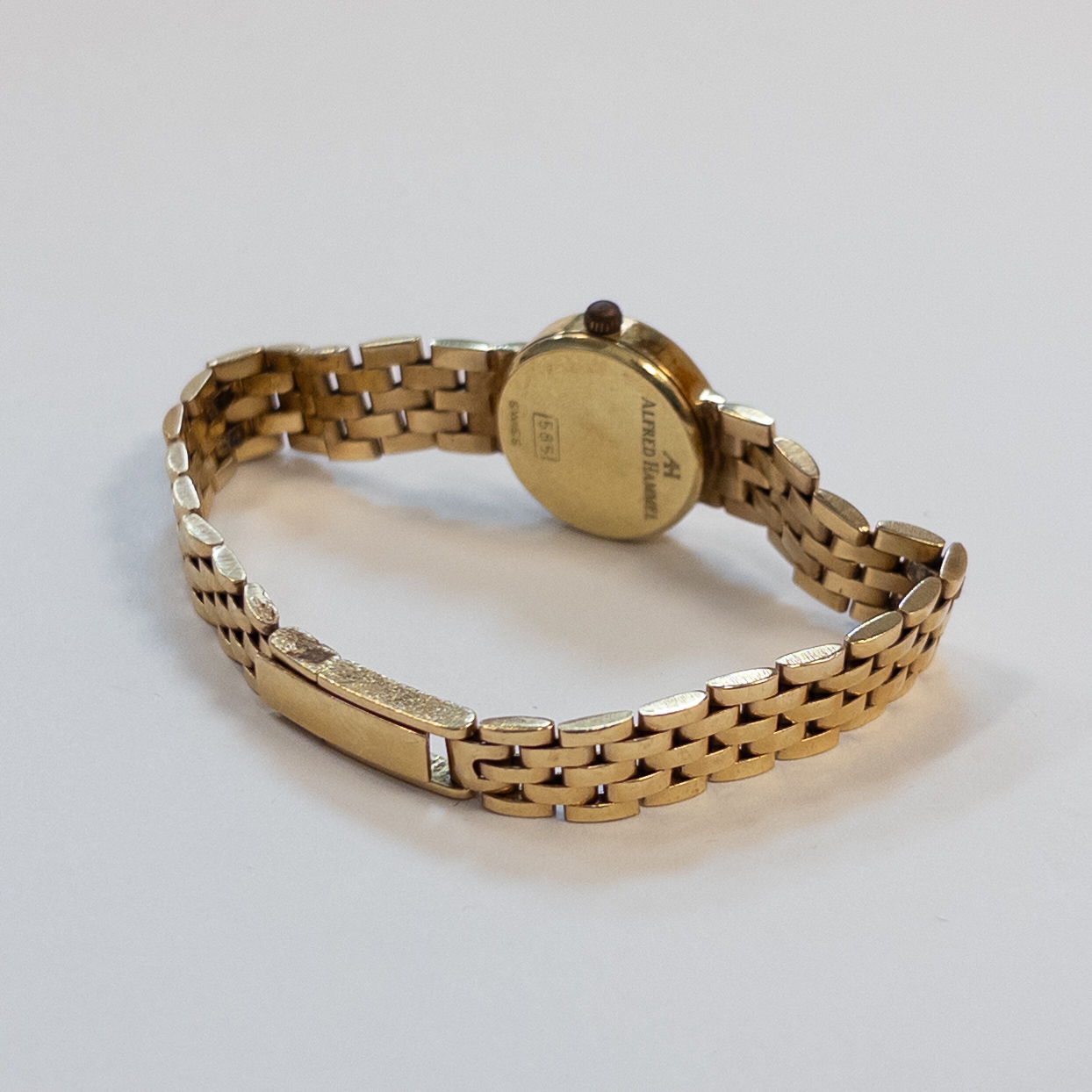 14K Gold Alfred Hammel Wristwatch