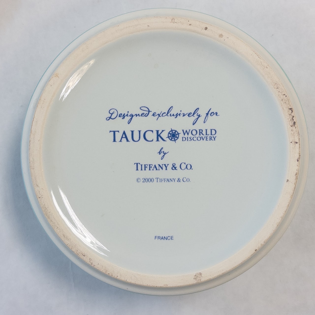 Tiffany & Co.  for Tauck World Discovery Covered Porcelain Box