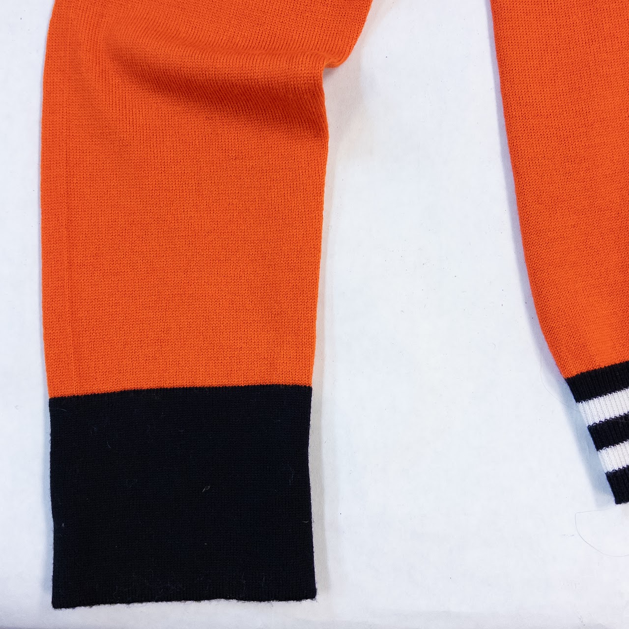 Paul Smith Color Block Textured Knit Sweater