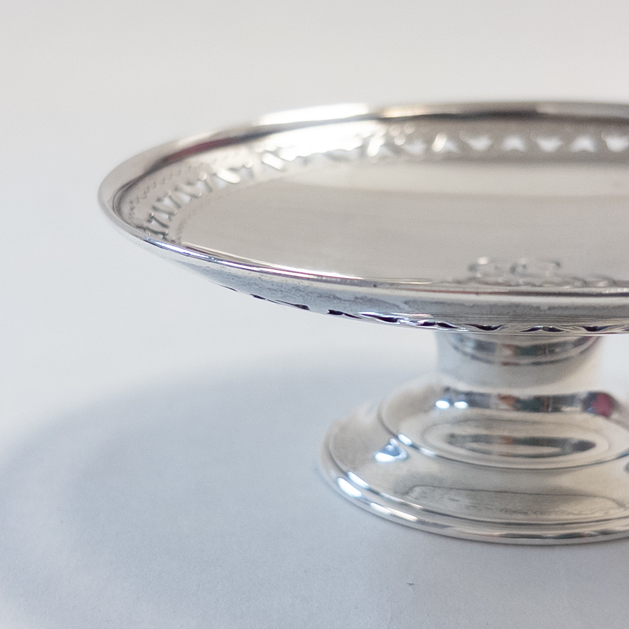 Tiffany & Co. Sterling Silver Small Pedestal Server