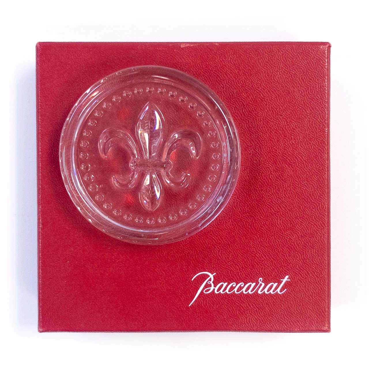 Baccarat x Remy Martin Small Crystal Coaster