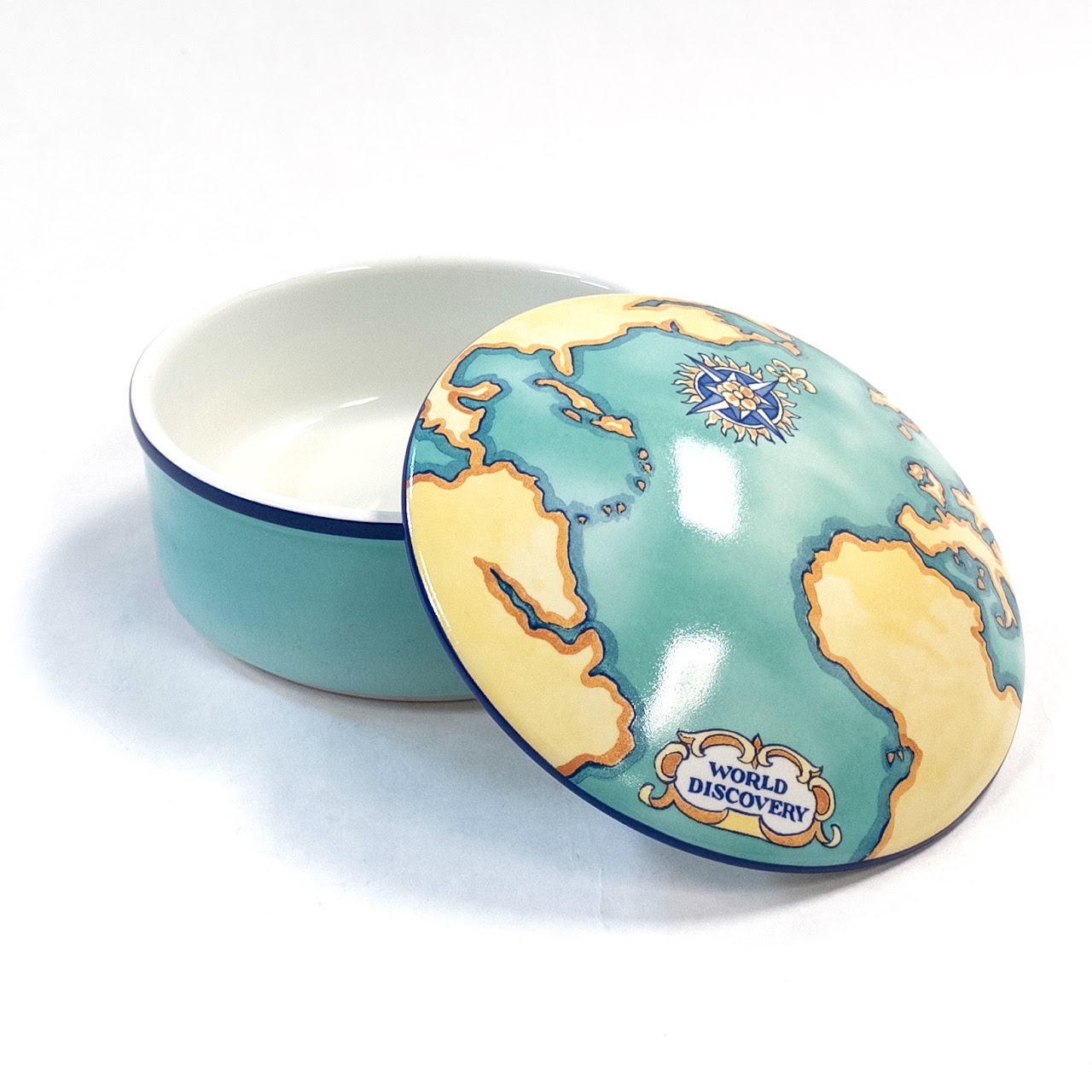 Tiffany & Co.  for Tauck World Discovery Covered Porcelain Box