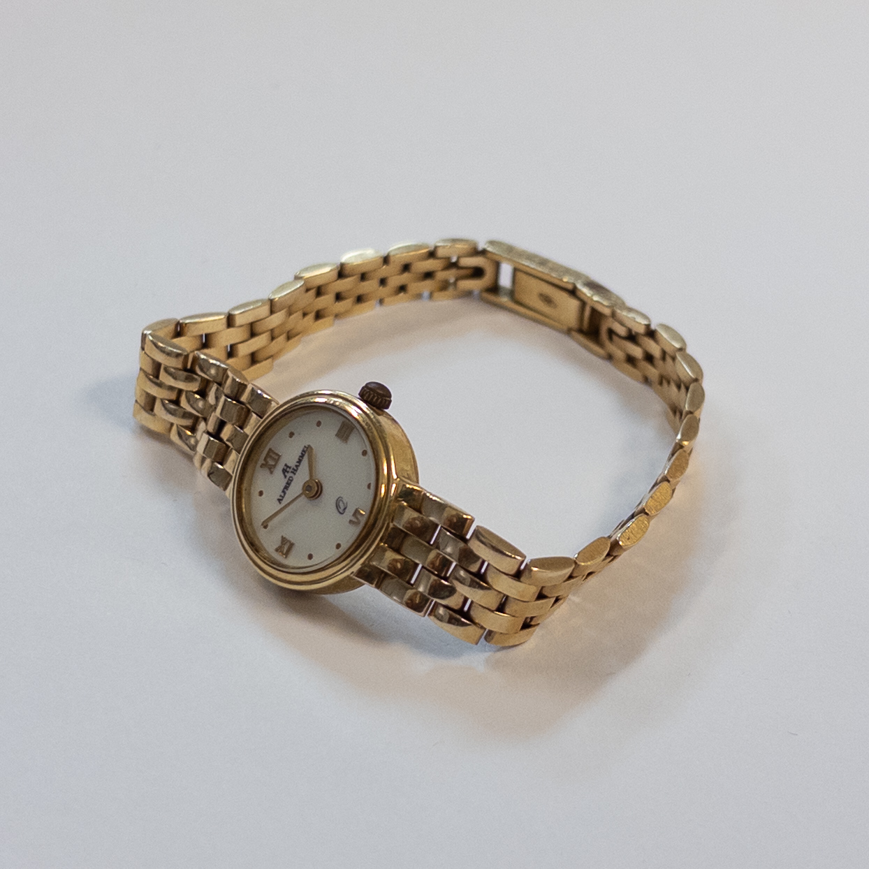 14K Gold Alfred Hammel Wristwatch