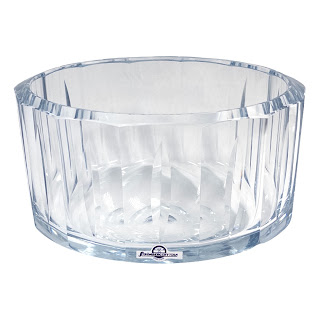 Stromberg-Shyttan Light Blue Crystal Bowl