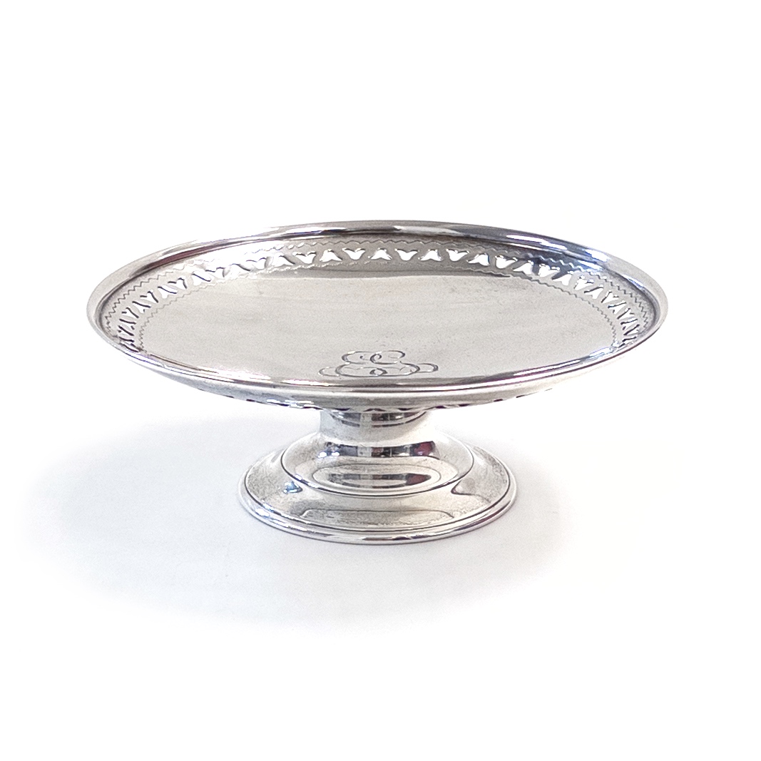 Tiffany & Co. Sterling Silver Small Pedestal Server