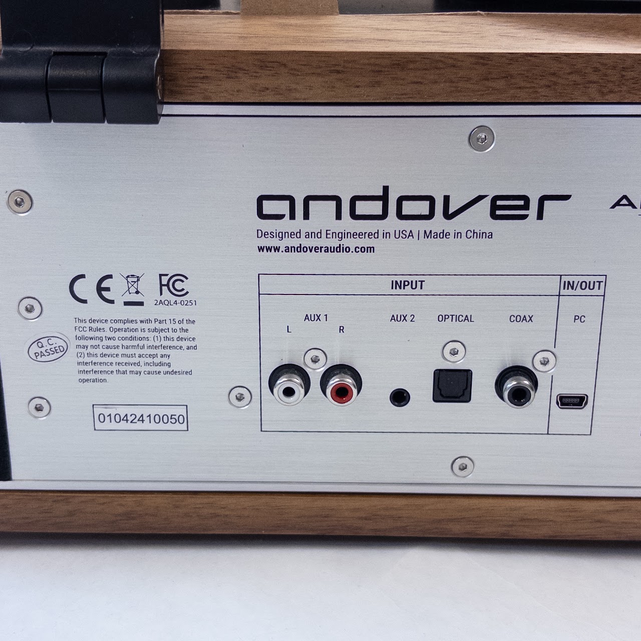 Andover-One NEW Turntable Music System