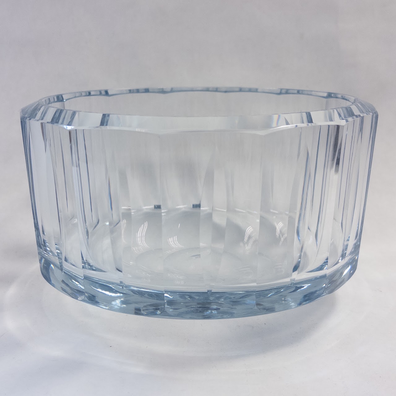 Stromberg-Shyttan Light Blue Crystal Bowl