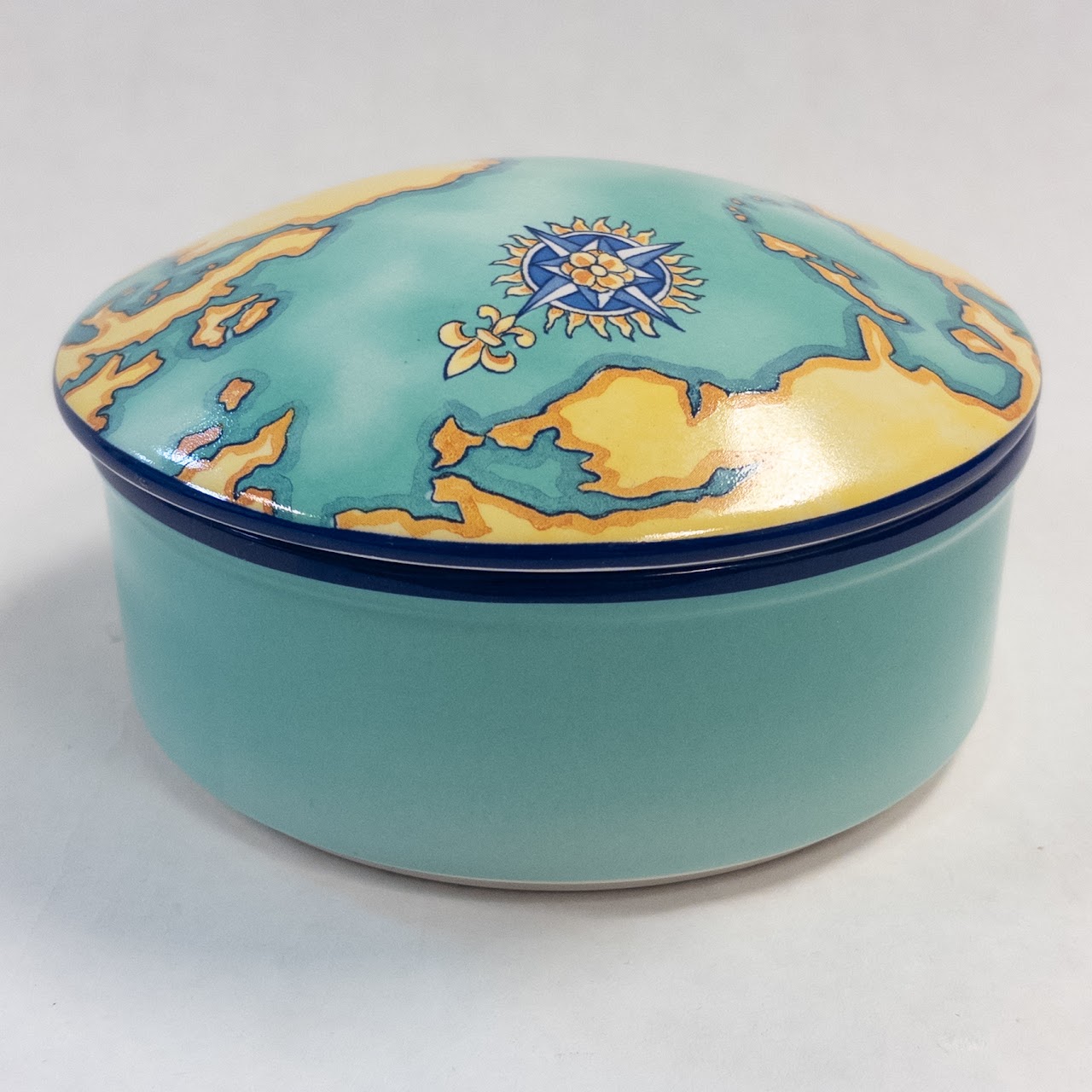 Tiffany & Co.  for Tauck World Discovery Covered Porcelain Box