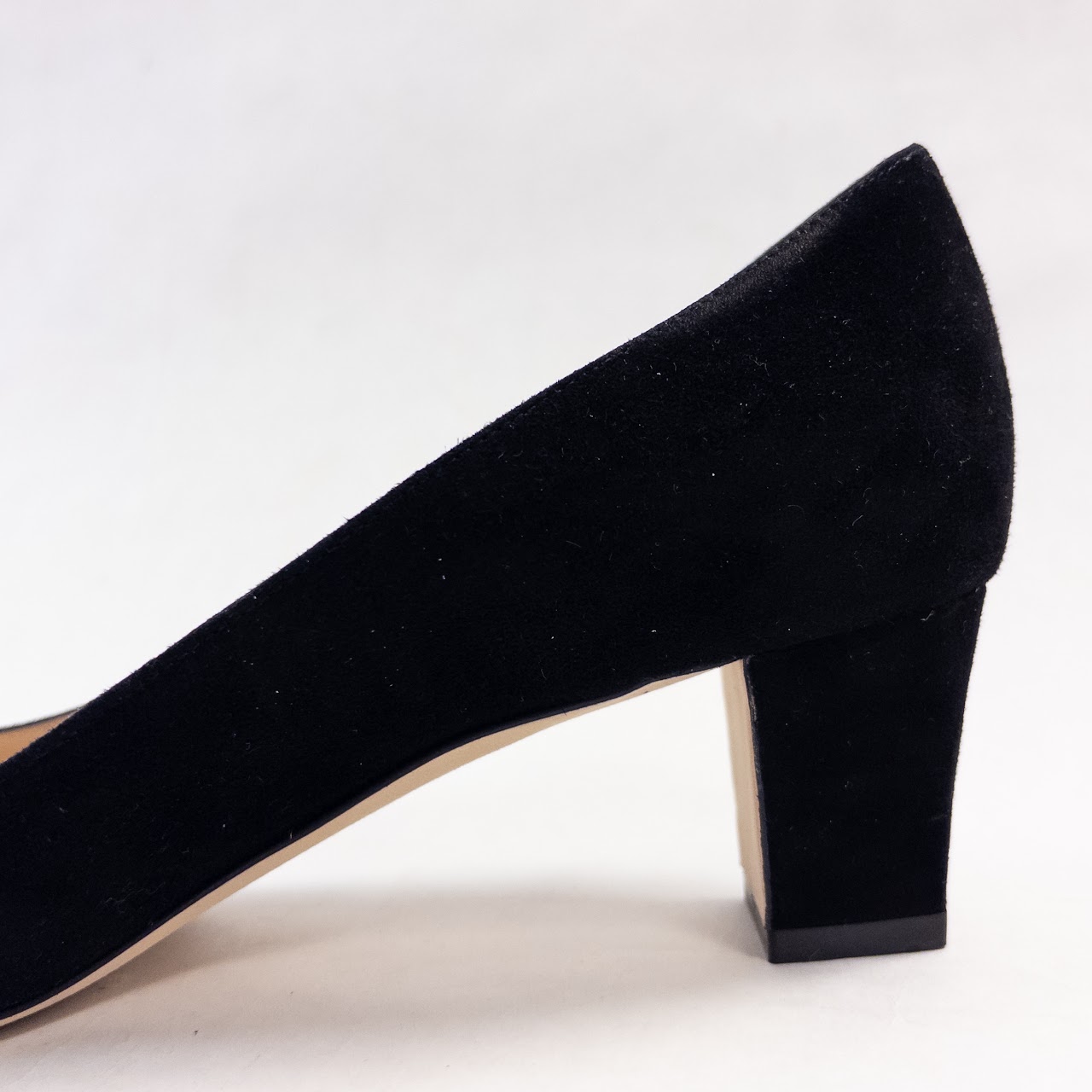 Manolo Blahnik Okkatopla Block Heel Pumps