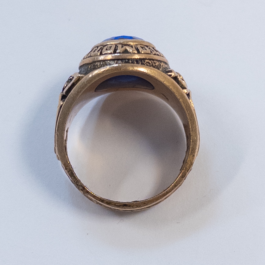 10K Gold Automotive High School 1967 Graduating Class Ring