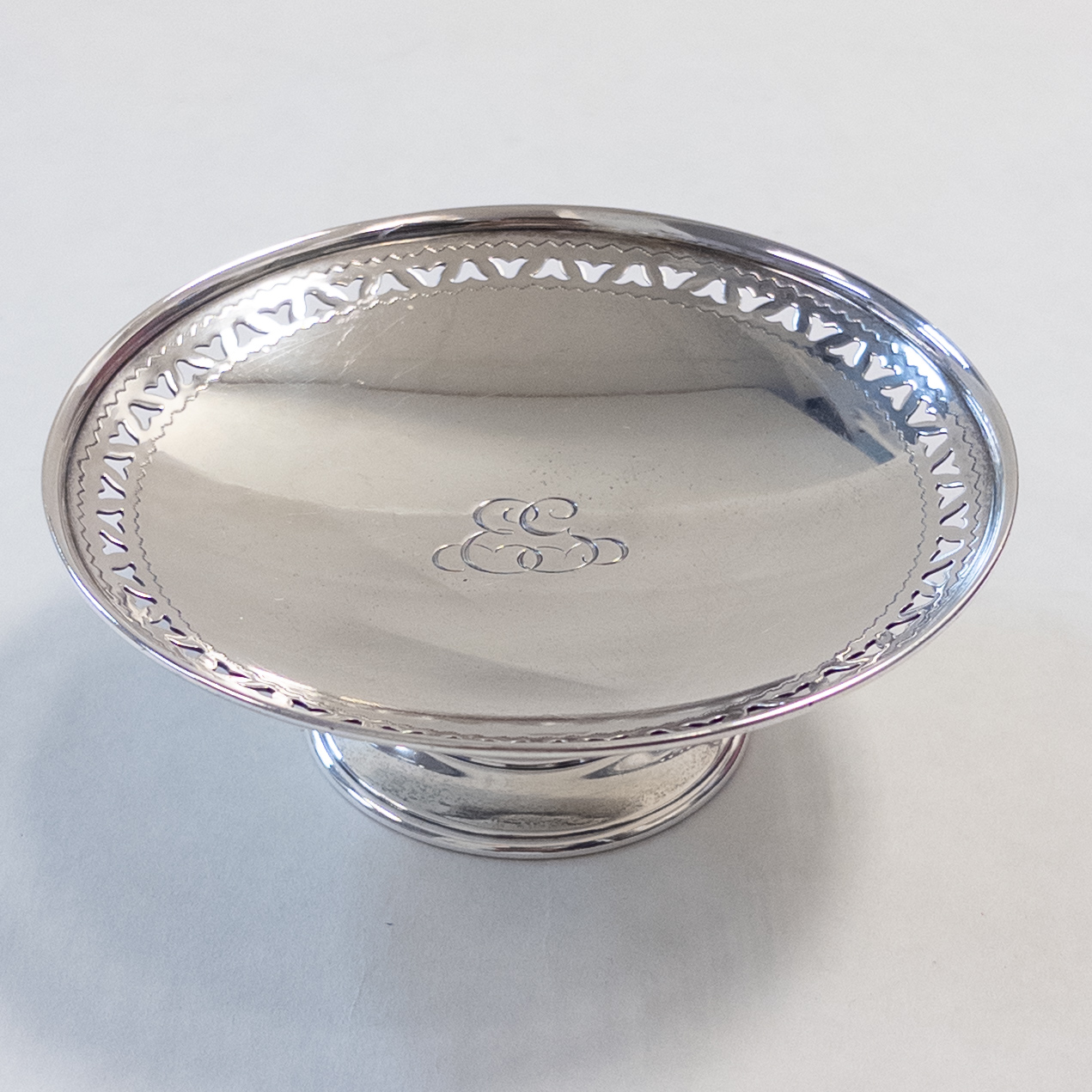 Tiffany & Co. Sterling Silver Small Pedestal Server