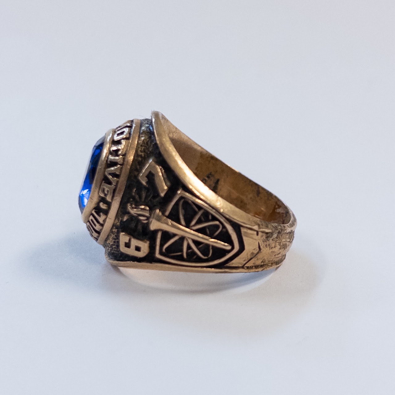 10K Gold Automotive High School 1967 Graduating Class Ring