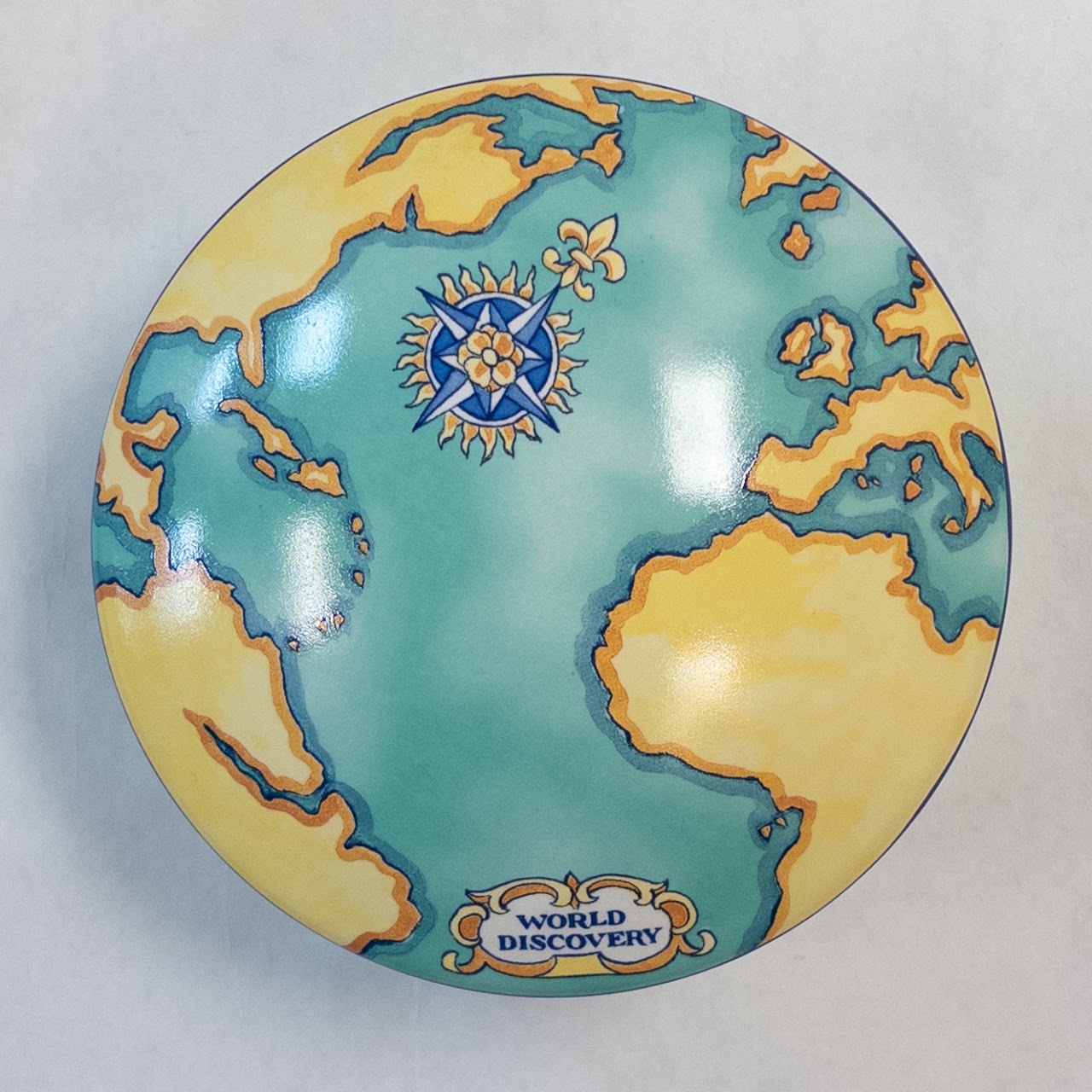 Tiffany & Co.  for Tauck World Discovery Covered Porcelain Box