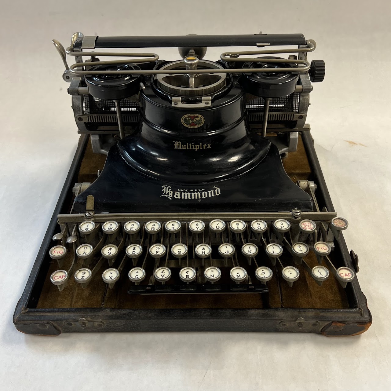 Hammond Multiplex Antique Portable Typewriter