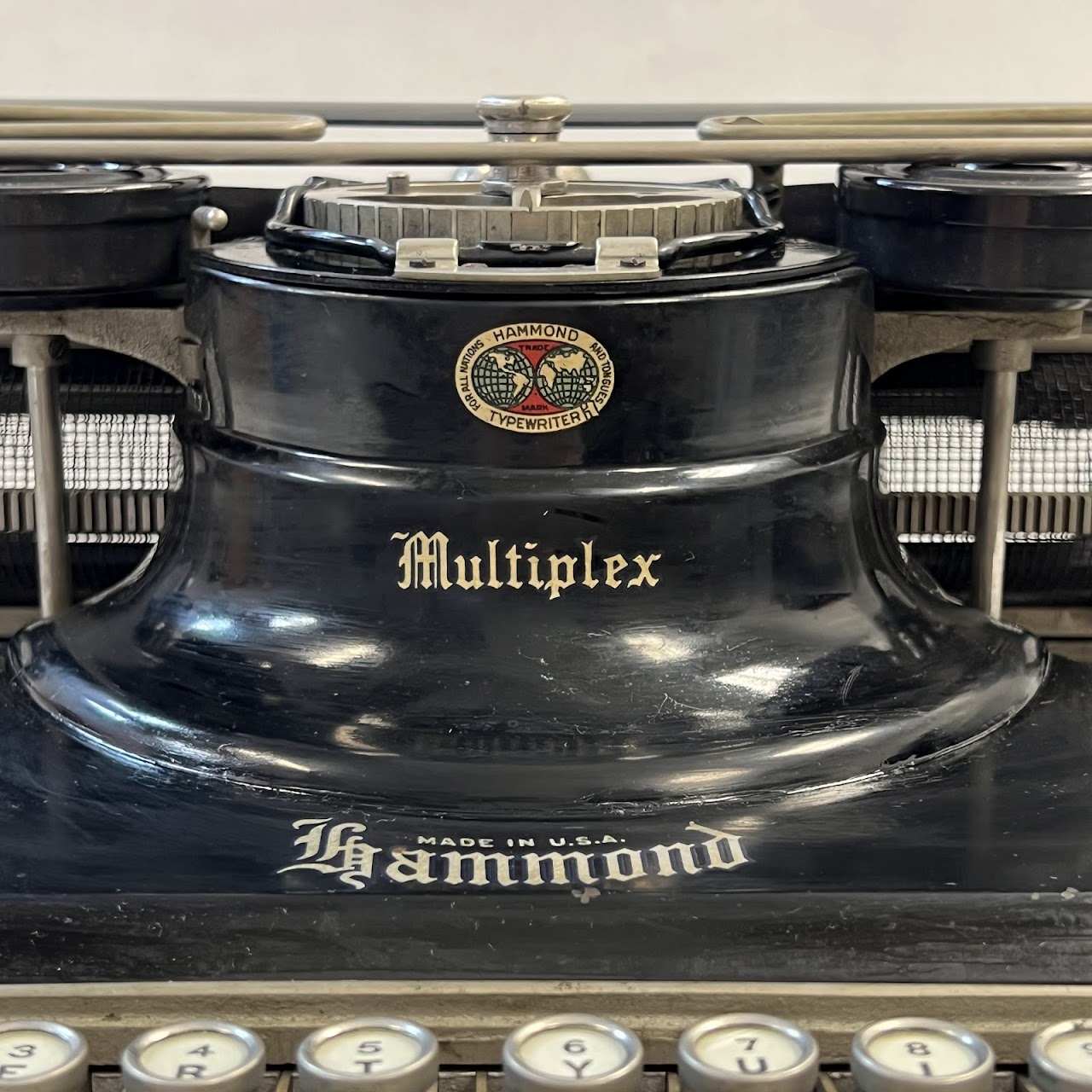 Hammond Multiplex Antique Portable Typewriter