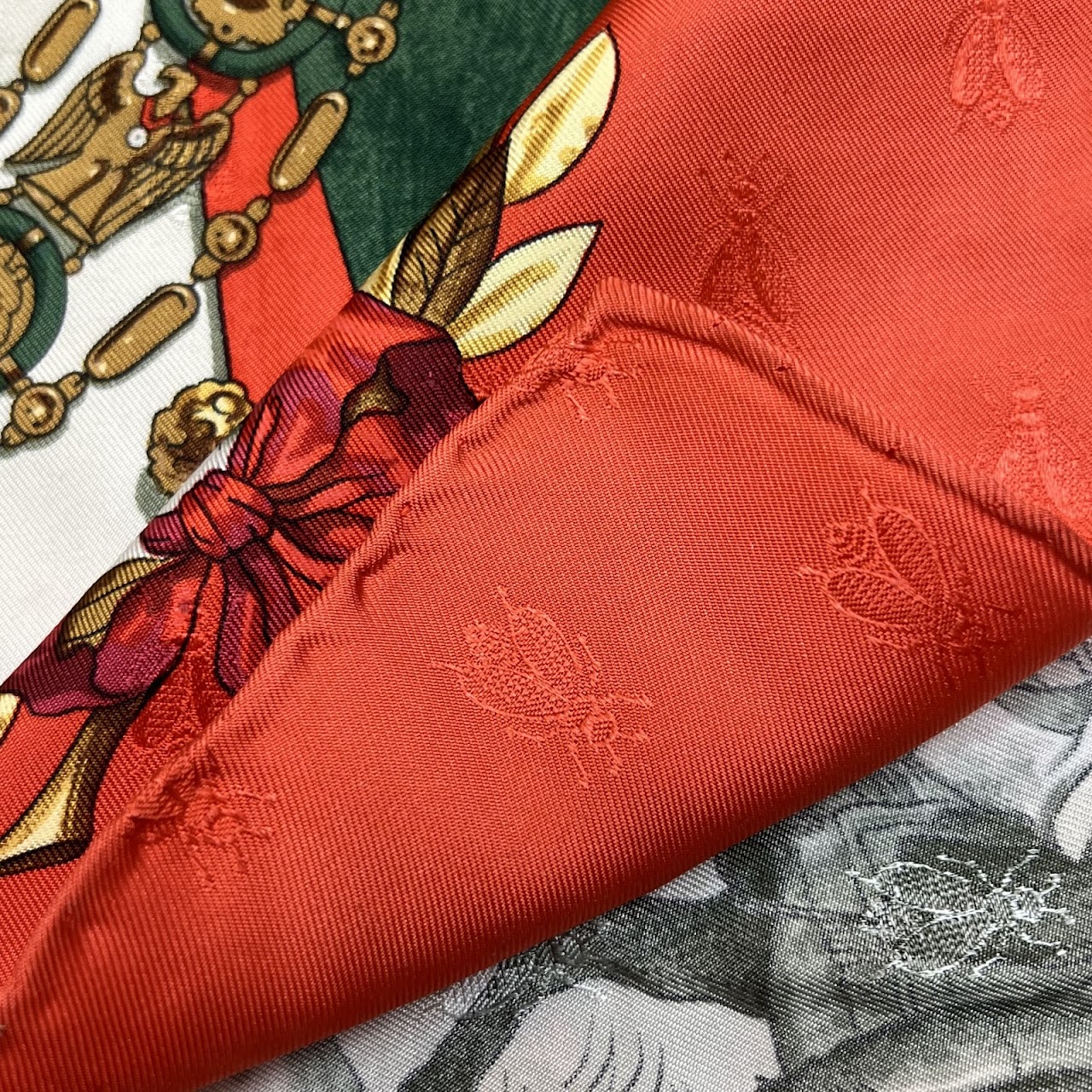 Hermès 'Napoleon' Silk Scarf 90