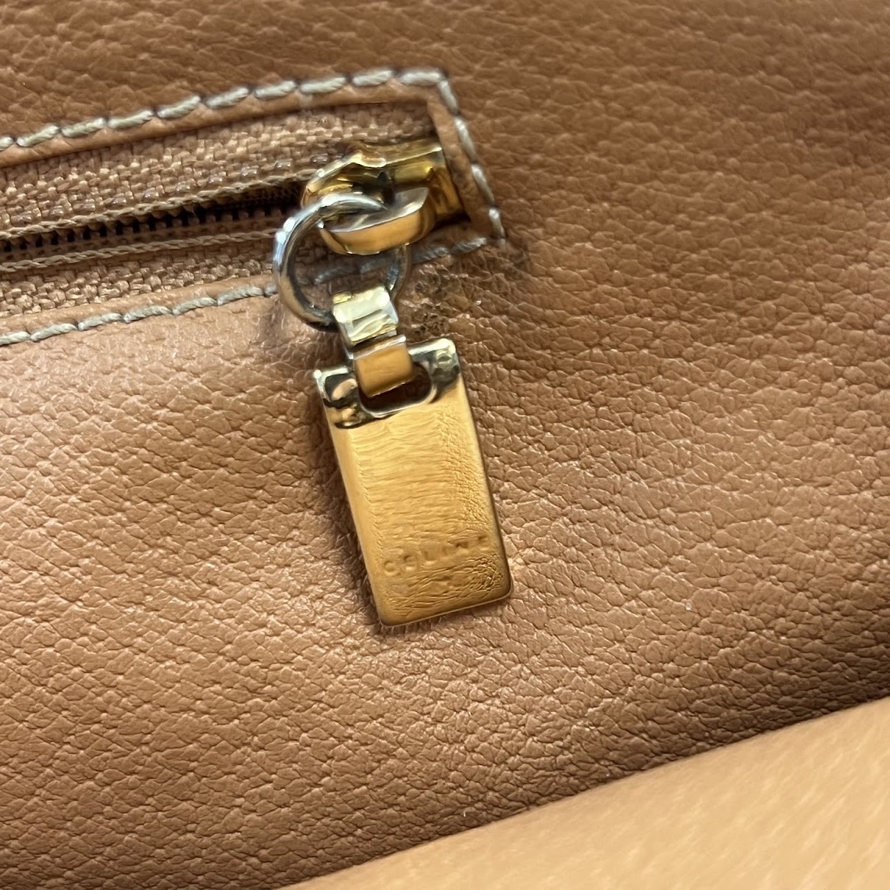 Céline Vintage Macadam Crossbody Satchel