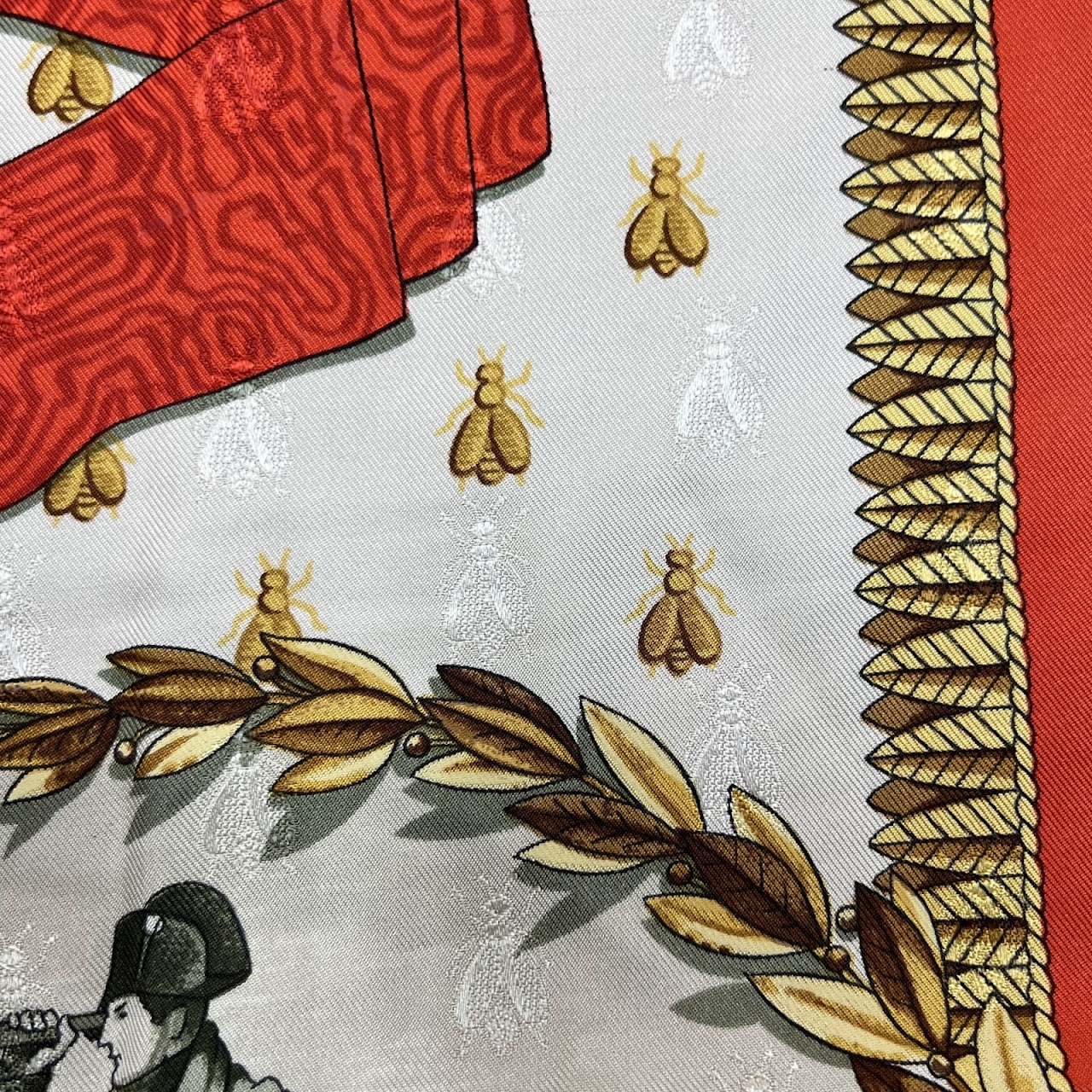 Hermès 'Napoleon' Silk Scarf 90