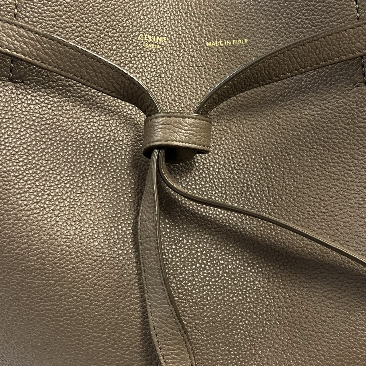 Céline Soft Grained Cabas Phantom Tote