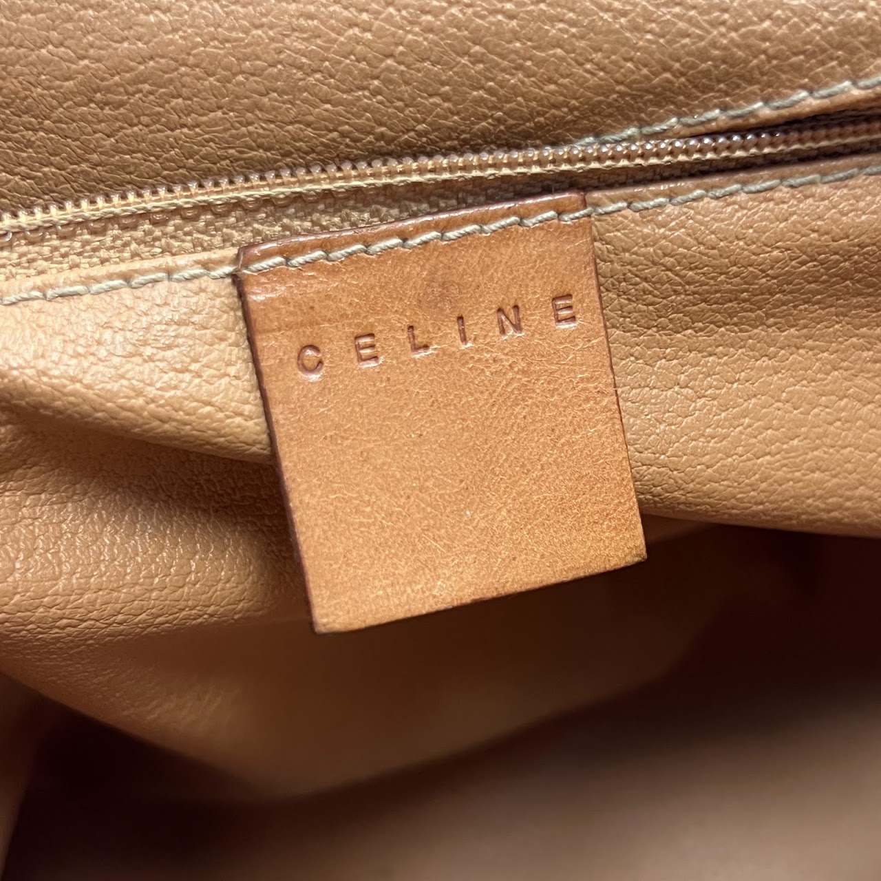 Céline Vintage Macadam Crossbody Satchel