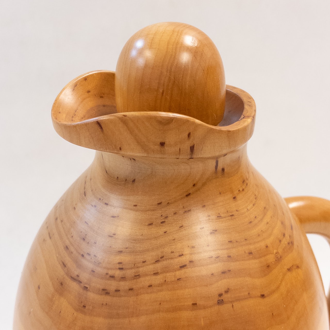 Manzoni Pietro Spalted Wood Insulated Pitcher