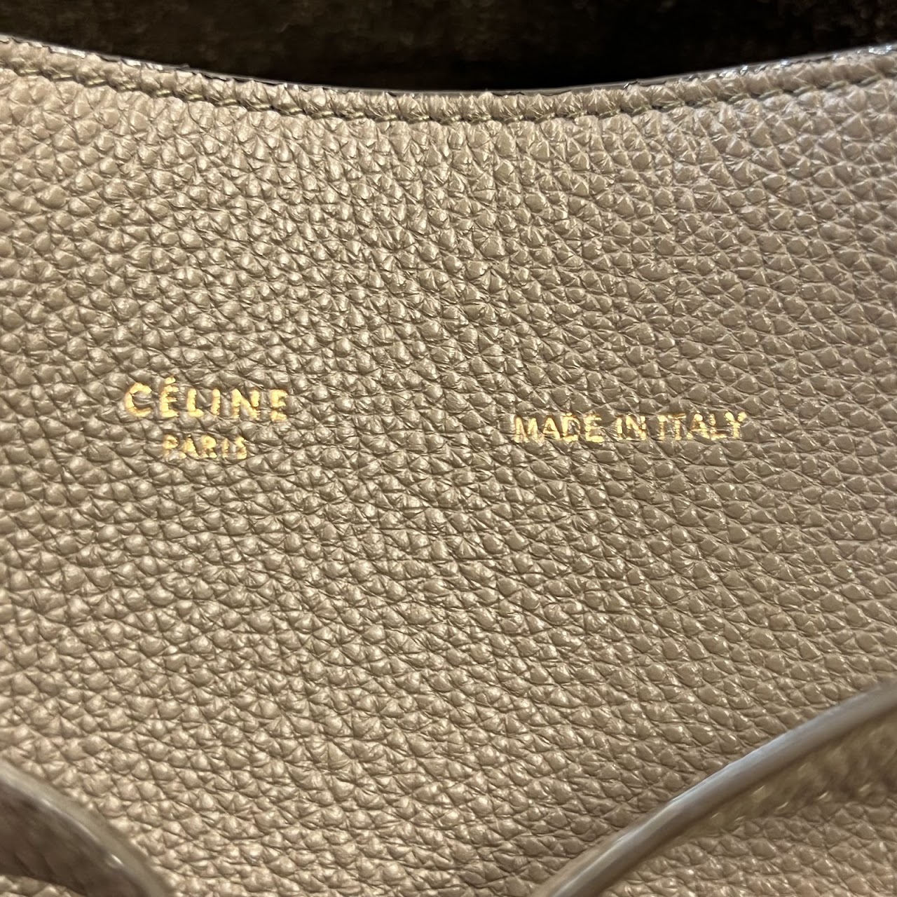 Céline Soft Grained Cabas Phantom Tote