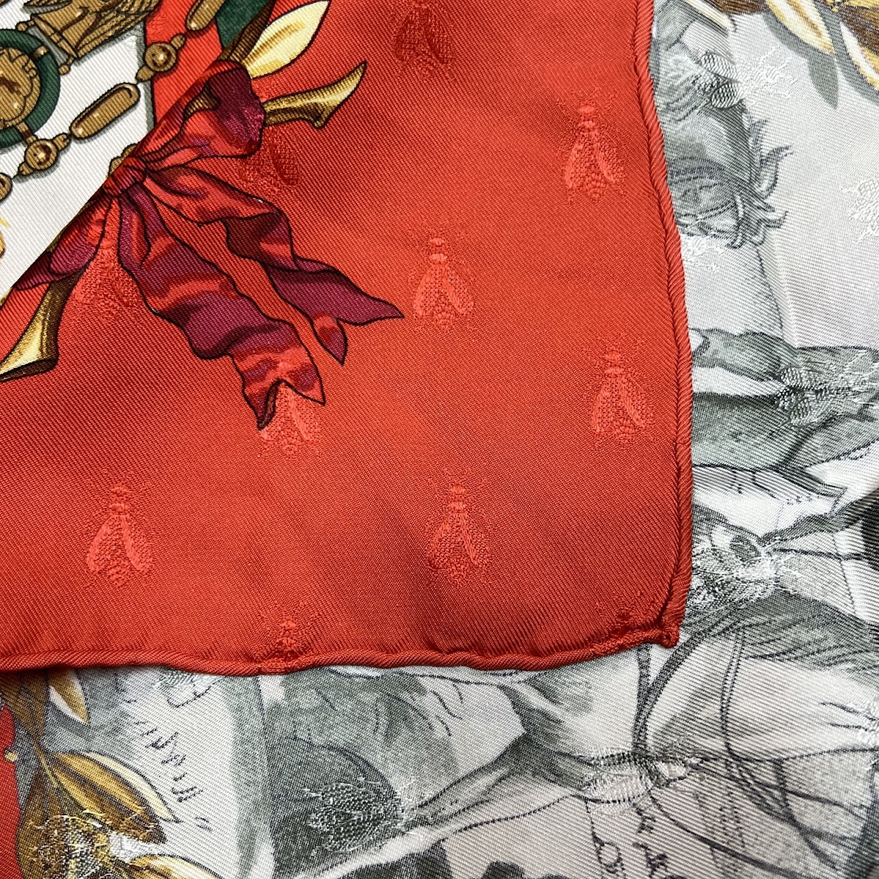 Hermès 'Napoleon' Silk Scarf 90