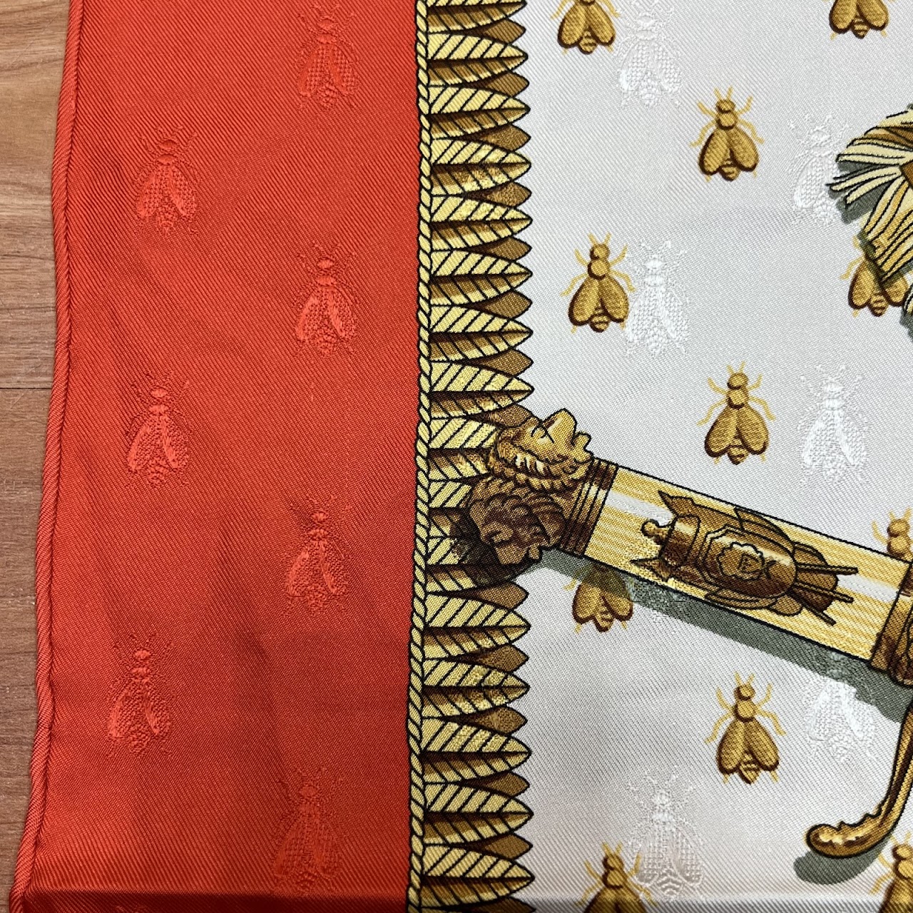 Hermès 'Napoleon' Silk Scarf 90