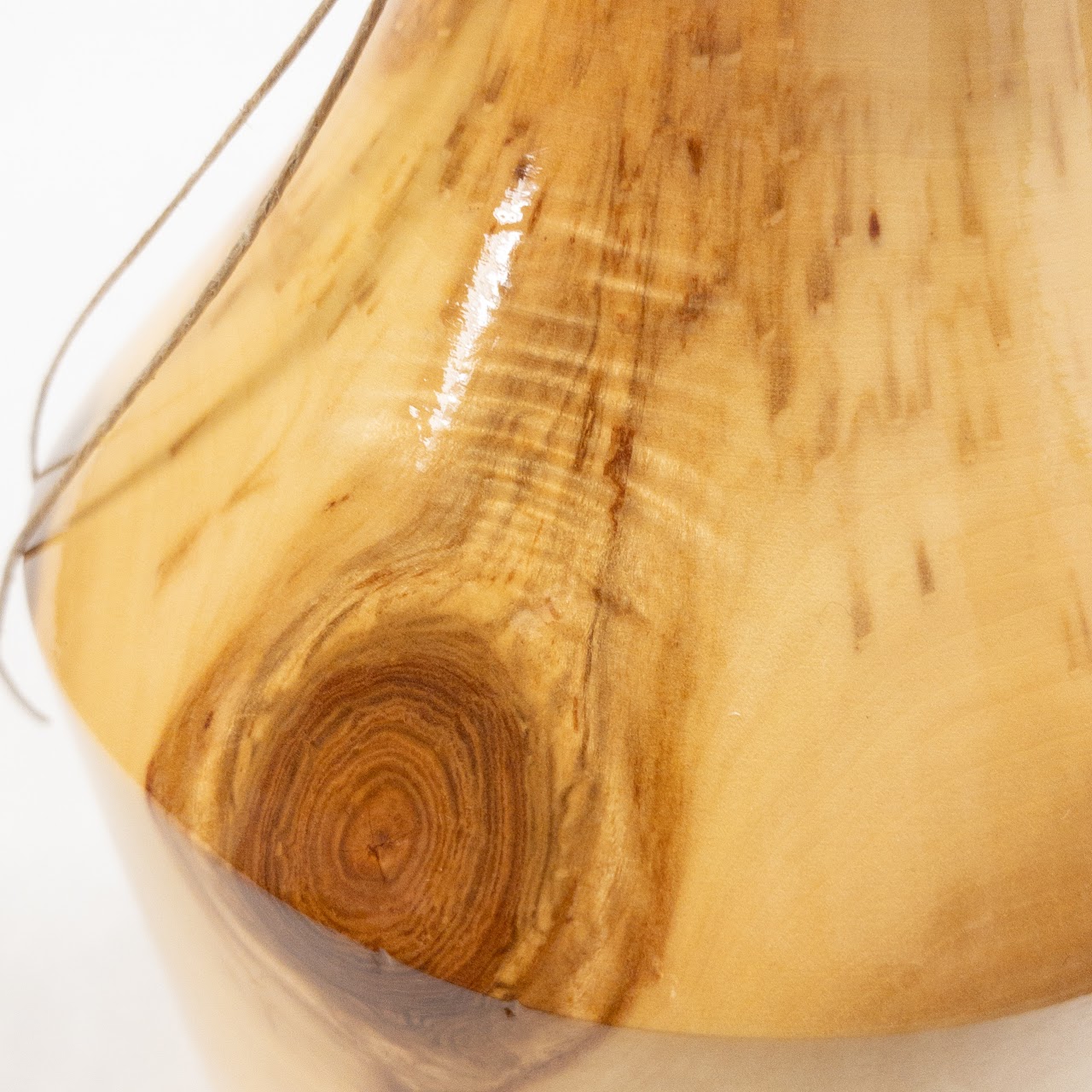 Gary Duncan Signed Aspen Wood Vase