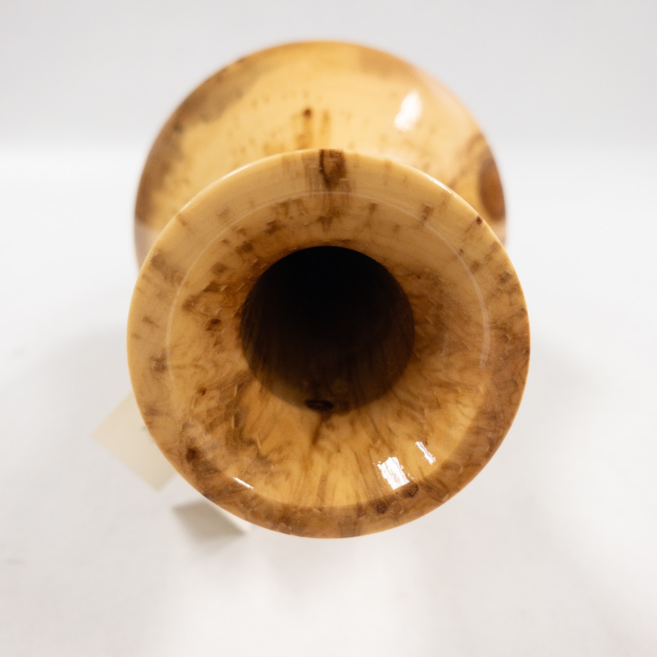 Gary Duncan Signed Aspen Wood Vase