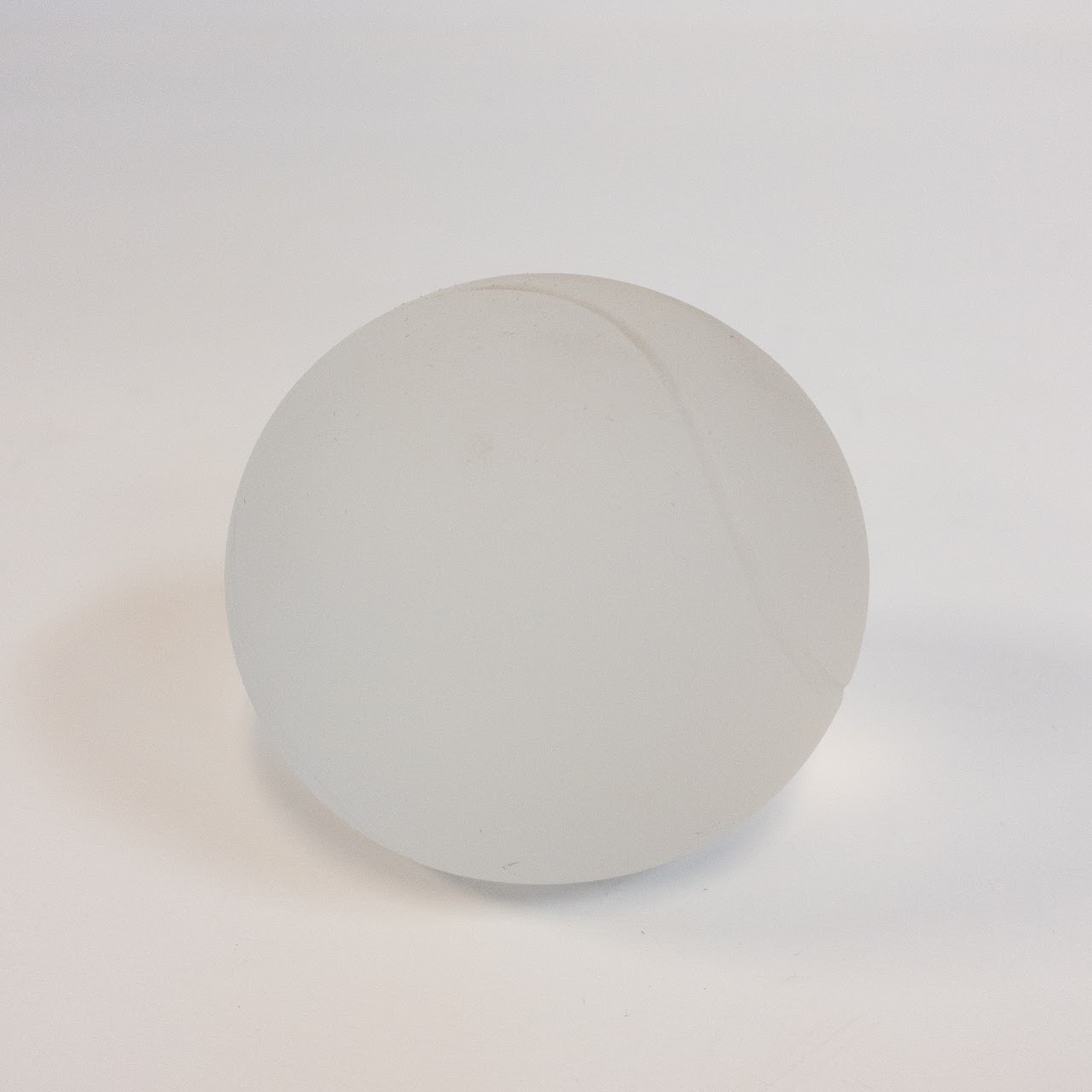 Tiffany & Co. Crystal Tennis Ball Paperweight